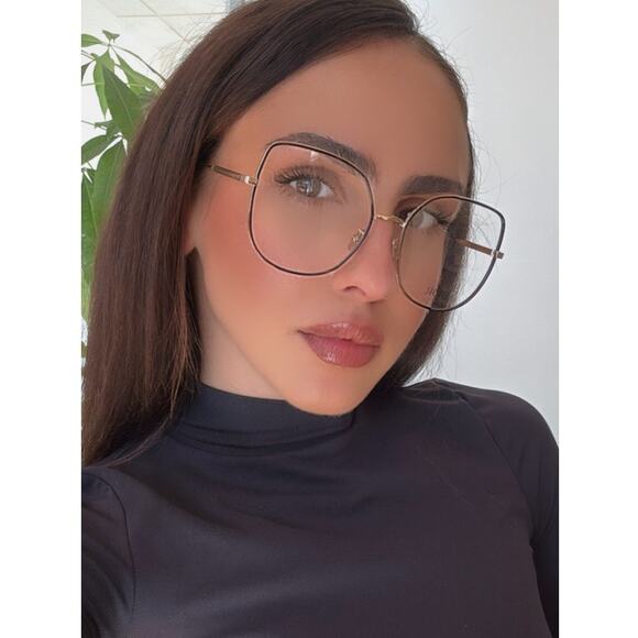 NEW Dior GemDiorO B1U Eyeglasses Frames in Havana Brown - Picture 1 of 8